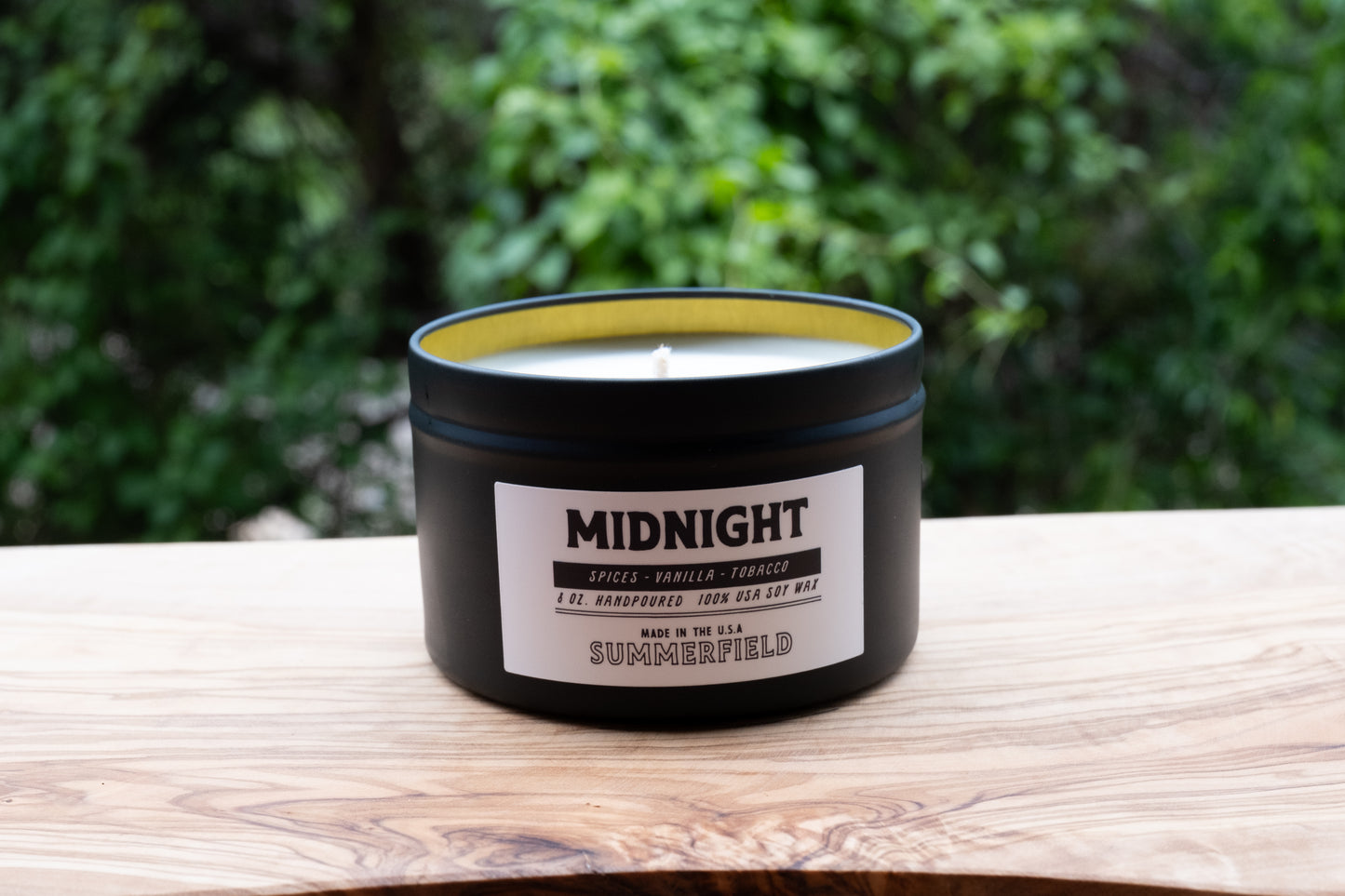"Midnight" Soy Wax Candle