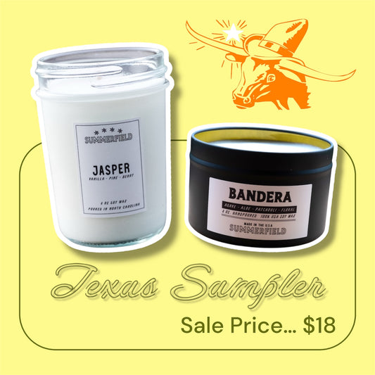 The Texas Sampler (JASPER + BANDERA)