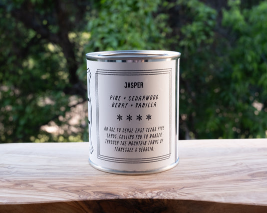 "Jasper" Soy Candle - Paint Tin Edition (16 oz)