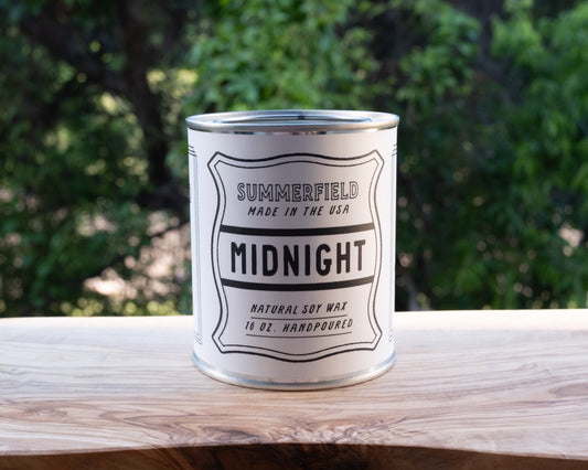 "Midnight" Soy Wax Candle